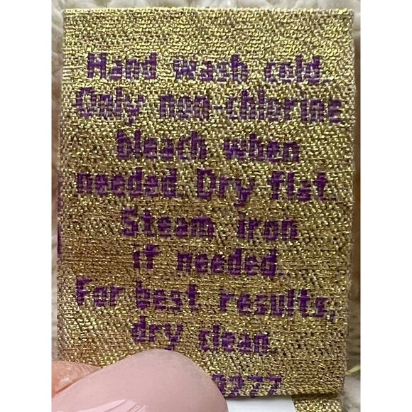 Vintage Y2K Princess Vera Wang Fringe Boho Multicolor Knit Cardigan Cottagecore - Picture 14 of 15